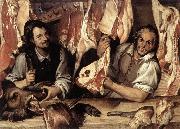 PASSEROTTI, Bartolomeo The Butcher's Shop a china oil painting reproduction